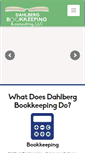 Mobile Screenshot of dahlbergbookkeeping.com